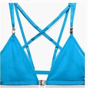 Savage x Fenty Gathered Mesh Strappy Bralette